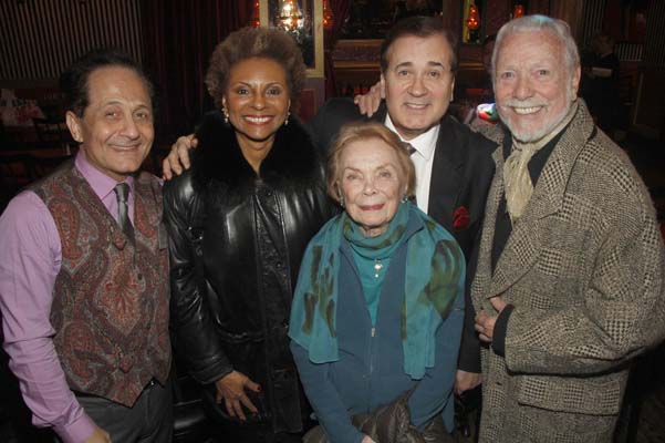 DO40 Pres. John Sefakis, Leslie Uggams, Gemze de Lappe, Lee Roy Reams and Gene Foote